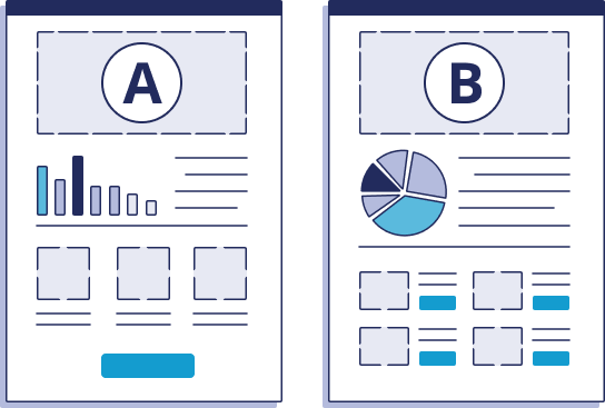 A/B テスト案作成